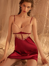 Sexy Lace Sling Nightdress