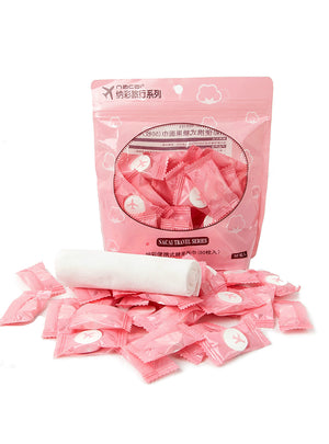 50pcs/lot Outdoor Travel Magic Compressed Cotton 
