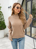Loose-sleeved High Neck Sweater