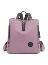 Women's Waterproof Oxford Simple Backpack