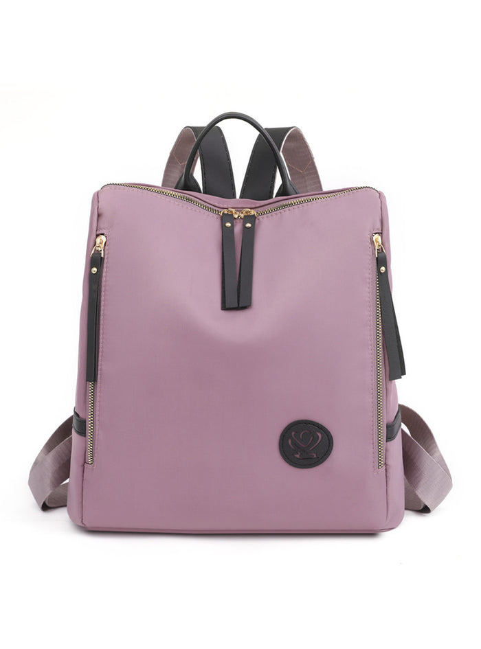 Women's Waterproof Oxford Simple Backpack