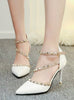 Women Sandals Comfortable Square Heels Quality High Heels 