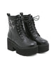 Horseshoe Heel Platform Martin Boots