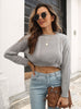 Twist Short Loose Long Sleeve Sweater