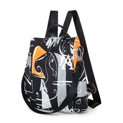 Large-capacity Oxford Cloth Leisure Backpack