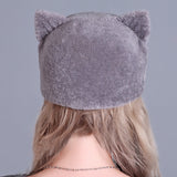 Cap Whole Skin Sheep Shearing Warm Ear Protection