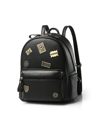 Leather Backpacks Female Vintage Bags For Girls 