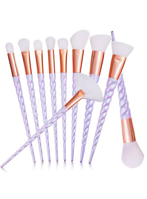 10 Pcs Eyeliner Lip Brush Makeup Brushes Set