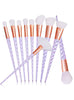 10 Pcs Eyeliner Lip Brush Makeup Brushes Set