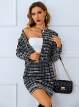 Small Wind Coat Woolen Skirt Suit