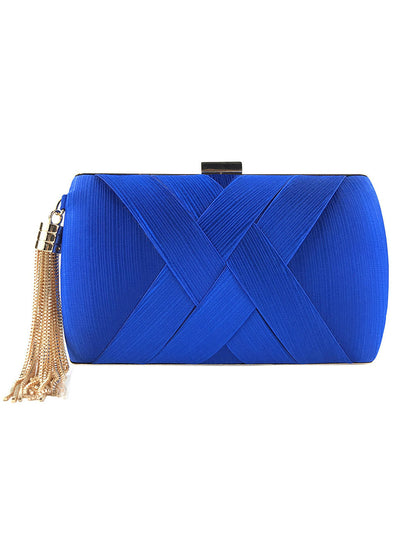 Women Fashion Tassel Clutches Evening Bags Handbag