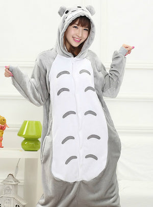 Totoro Costume Pajamas Sleepwear Onesie  