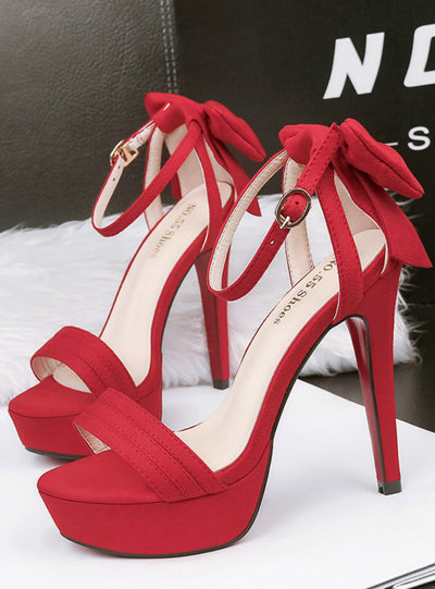 High Women Pumps Buckle Strap Luxury High Heel