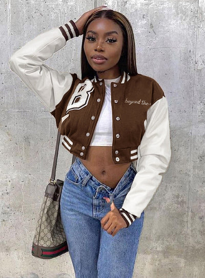 Printed Long Sleeve Baseball Uniform