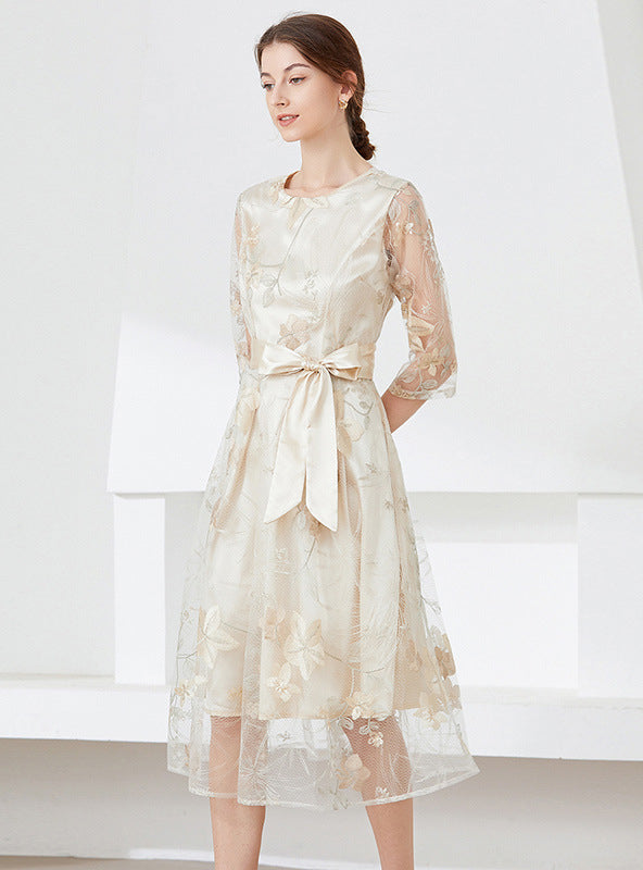 Robe D'été En Gaze Brodée American Rag - Taille Large (L) - Neuf Sans étiquette (NWOT)