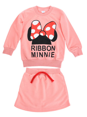 Girl Clothing Sets Kids Tshirt+ Skirt 2pcs