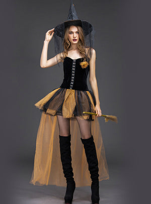 Horror Witch Role Playing Costume Halloween Witch