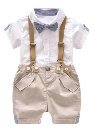 Boys Clothing Set Summer Baby Suit Shorts Shirt 