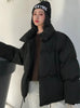 Winter Jacket Women Stand Collar Coat Loose