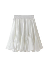 Women Irregular Ruffled Skirt