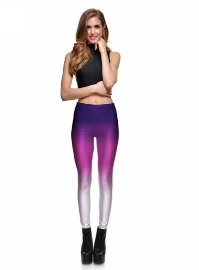 Sexy Red white Digital Printing Fitness Drop 