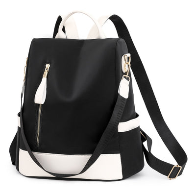 Contrast Nylon Outdoor Travel Backpack