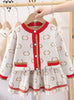 Sweater Sknitted Cardigan Skirt Two-piece Suit