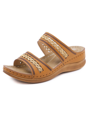 Round-headed Line Anti-landslide Hollow-out Silpper