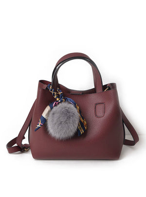 Pattern Soft PU Leather Women Handbag Shoulder Bag