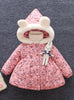 Velvet Padded Cotton-Padded Jacket For Children