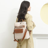 Fashion Color Contrast Outdoor Travel Retro Handbag