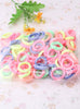 1 pack=80 pcs Newly Style Good Elastic Children Hair 