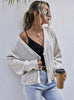 Pocket Sweater V-neck Knitted Cardigan Coat