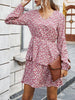 Round Neck Sweet Floral Dress