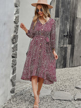 Women Long Casual Button Dress