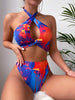 Women Sexy Print Swimsuit Bikini