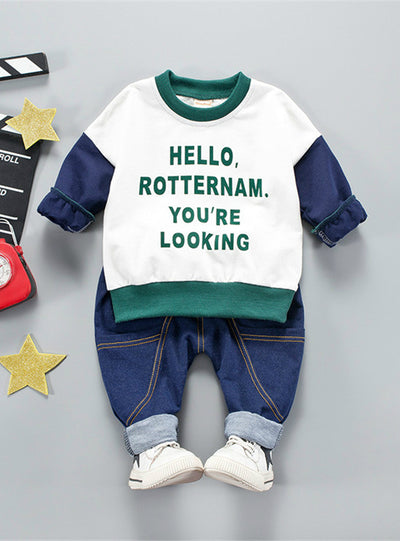 Boys Clothes 2Pcs Sets Casual Kids Sport Suits