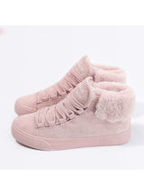 Winter Feather Shoes Durable Female Snow Boots