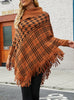 Women Cape Sweater Tassel Coat