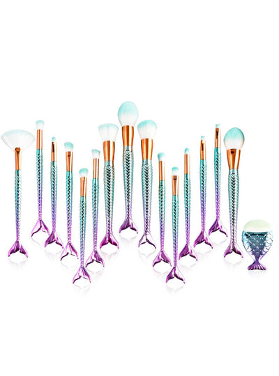 15pcs Professional Makeup Brushes Set Powder