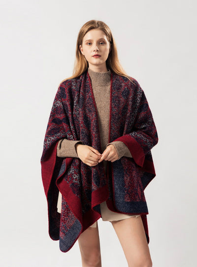Scarf Shawl Dual-purpose Travel Warm Cashmere Cloak