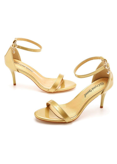 Shallow-mouthed High-heeled Sandals