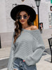 Loose and Sexy Openwork Sweater