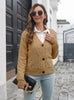 Women Twist Knit Cardigan Sweater
