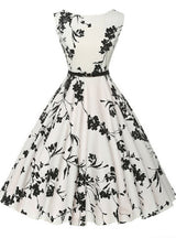 Sleeveless Vest Retro Big Swing Dress