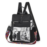 Printed Oxford Outdoor Backpack