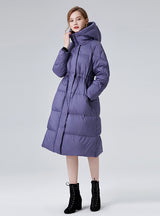 Thickened Waist Hooded Winter Coat