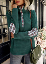 Women's Winter Stitching Top