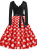 Party Casual Polka Dot Dress