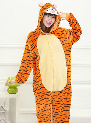 Tigger Costume Pajamas Sleepwear Onesie 